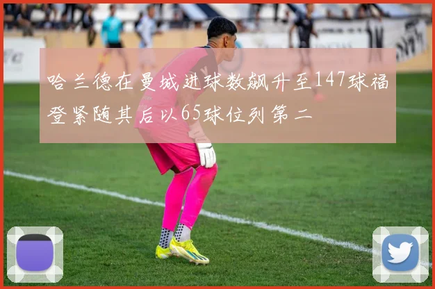 哈兰德在曼城进球数飙升至147球福登紧随其后以65球位列第二